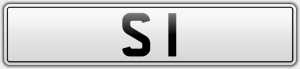 personalised number plate