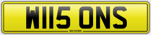 wilsons cherished number plates