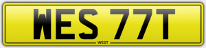 west cherished number plates
