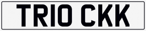 Trick cherished number plate TR10 CKK