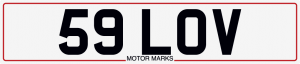Valentines Day – Fun Number Plates