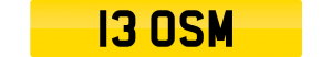 New in Number Plates Available to purchase